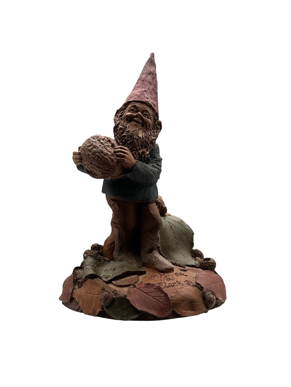 Tom Clark McEver Gnome with Walnut/Football, 1985